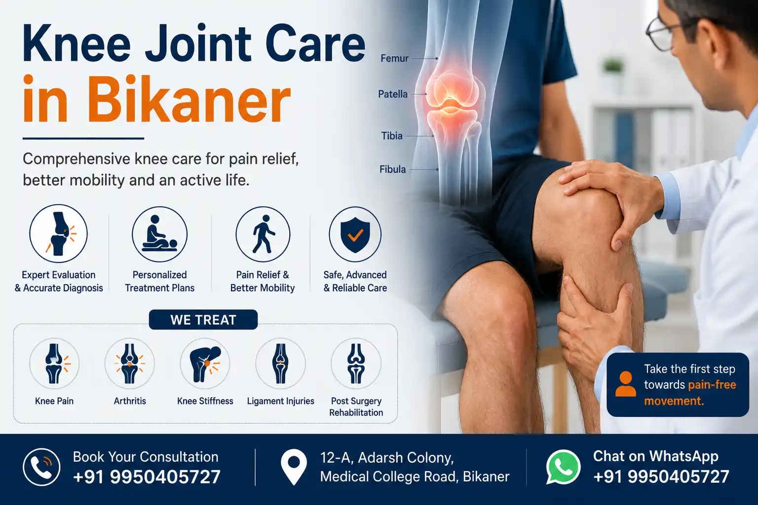 Knee Joint Care in Bikaner